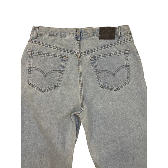 Vtg Levis Silvertab Jeans Mens Size 36x34 (33x33) Blue Straight Relaxed 90s USA - Picture 3 of 10